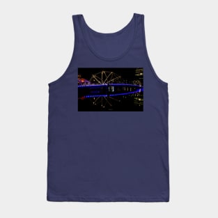 The City Lights of Melbourne Docklands, Victoria, Australia Tank Top